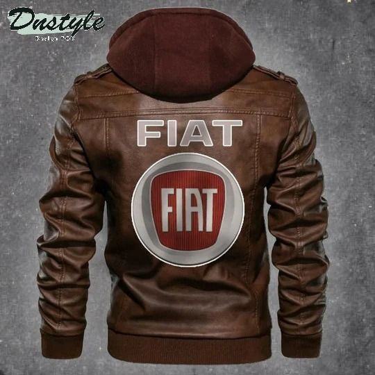 Fiat Automobile Car Leather Jacket