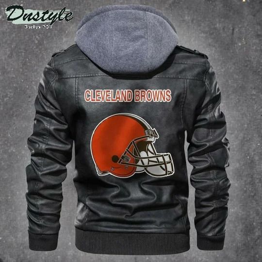 Cleveland Browns NFL Football Leather Jacket