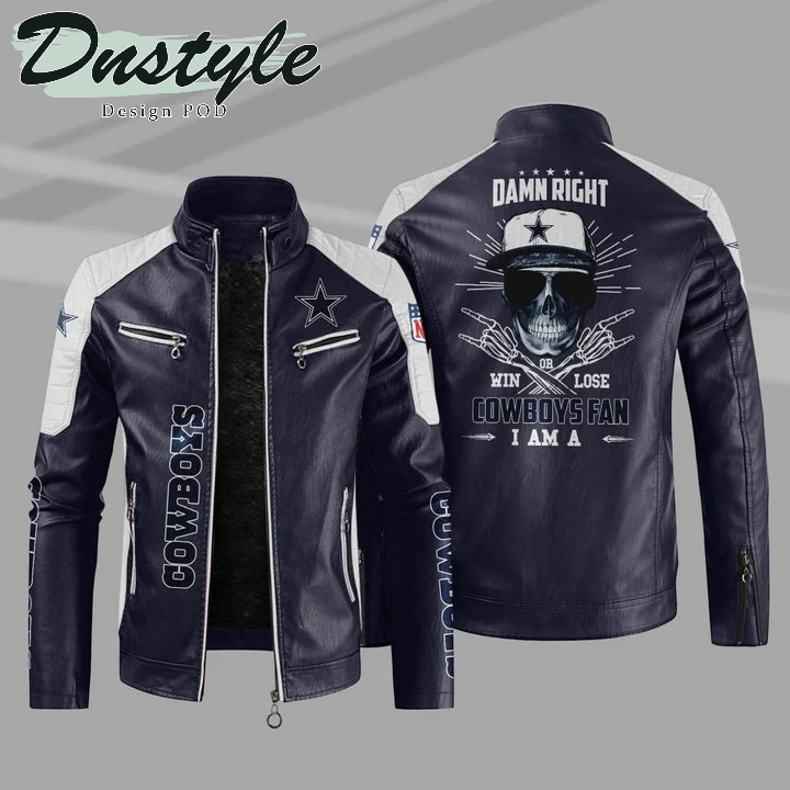 Dallas Cowboys NFL Sport Leather Jacket