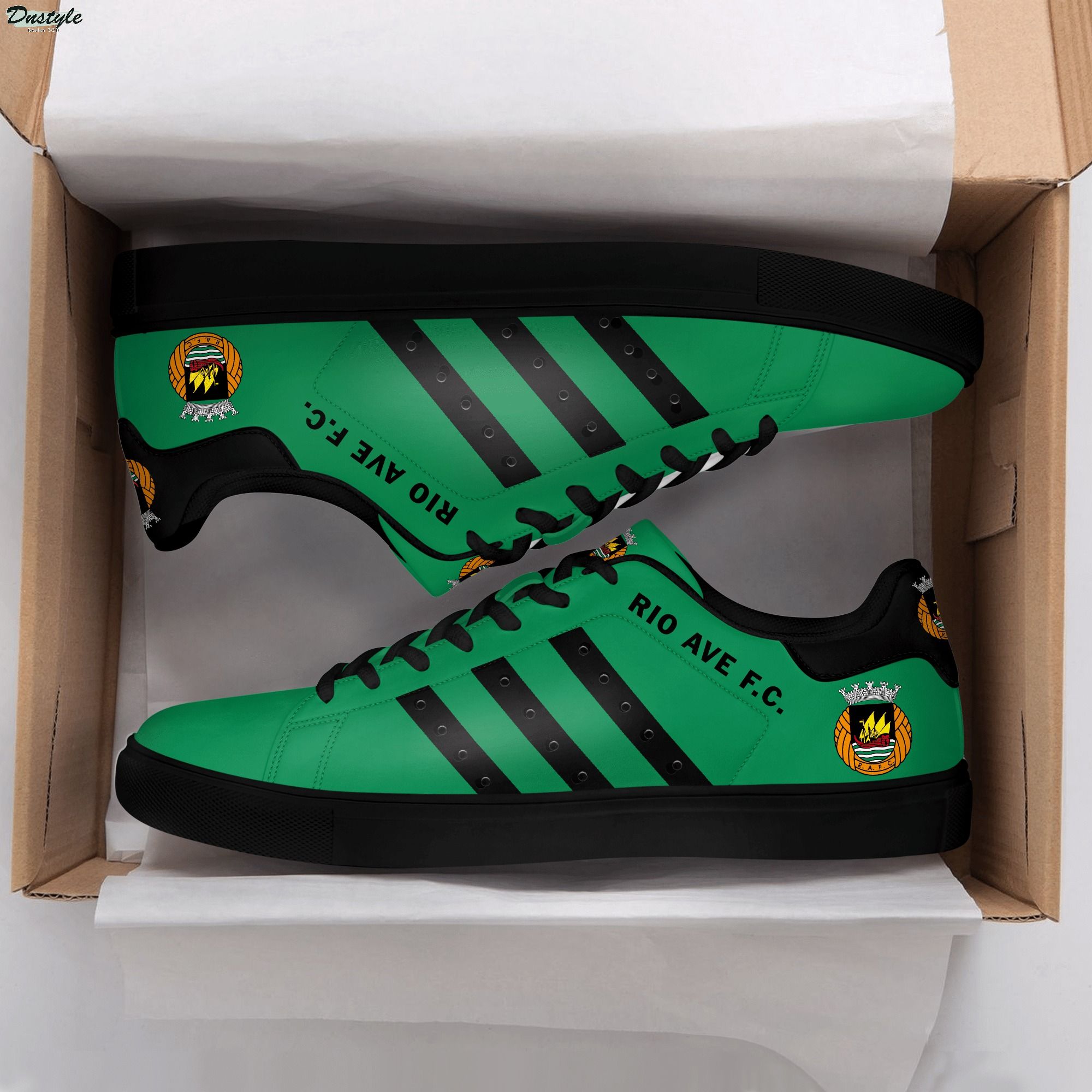 Rio Ave FC green stan smith low top shoes