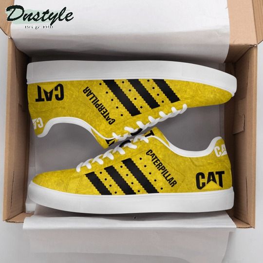 Caterpillar yellow stan smith low top shoes