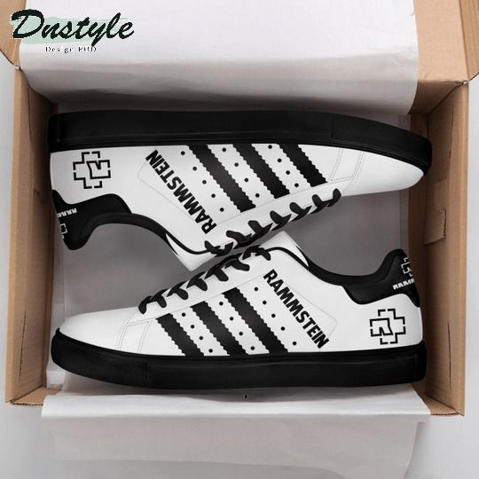 Rammstein white stan smith low top shoes