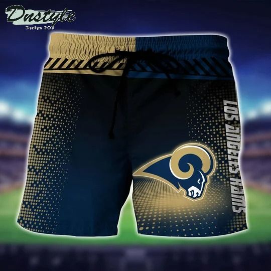 Personalized Los ngeles Rams NFL Hawaii Shirt