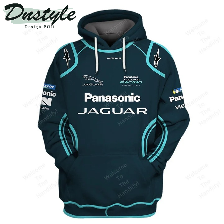 Panasonic Jaguar Racing Formula E Team All Over Print 3D Hoodie