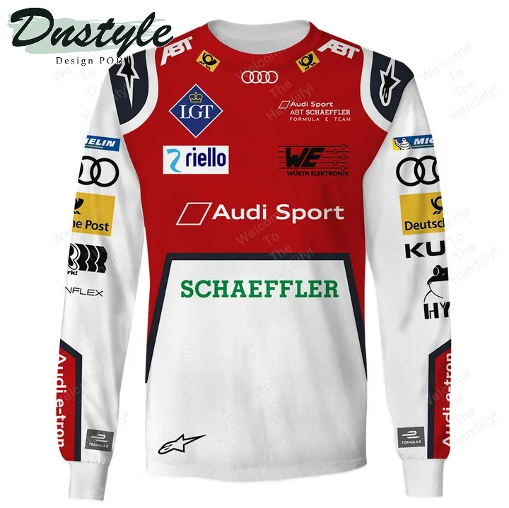 Audi Sport Abt Schaeffler Racing Dhl Lgt All Over Print 3D Hoodie