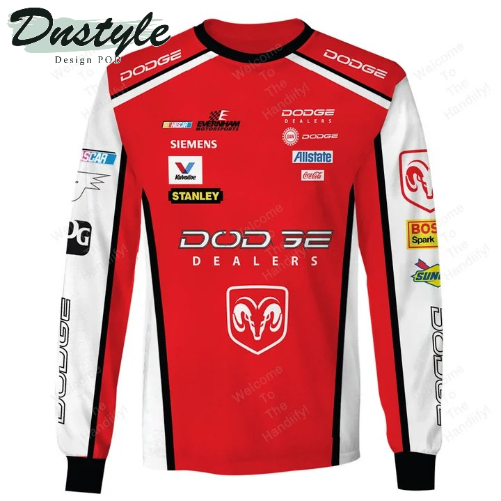 Dodge F1 Team Racing Stanley Siemens Allstate All Over Print 3D Hoodie