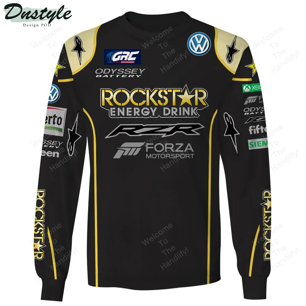Rockstar Energy Drink Racing Rzr Forza Motorsport All Over Print 3D Hoodie