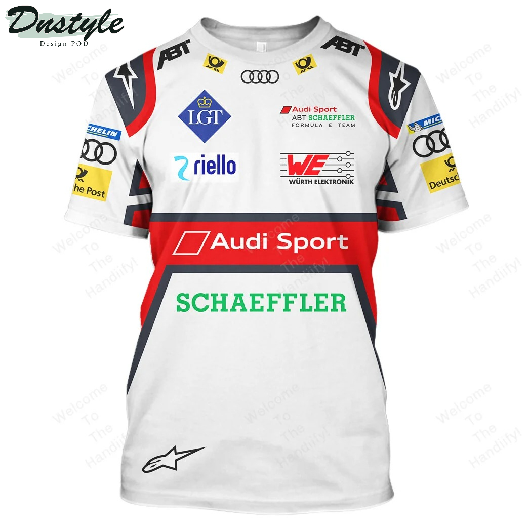 Audi Sport Abt Schaeffler Racing Lgt All Over Print 3D Hoodie