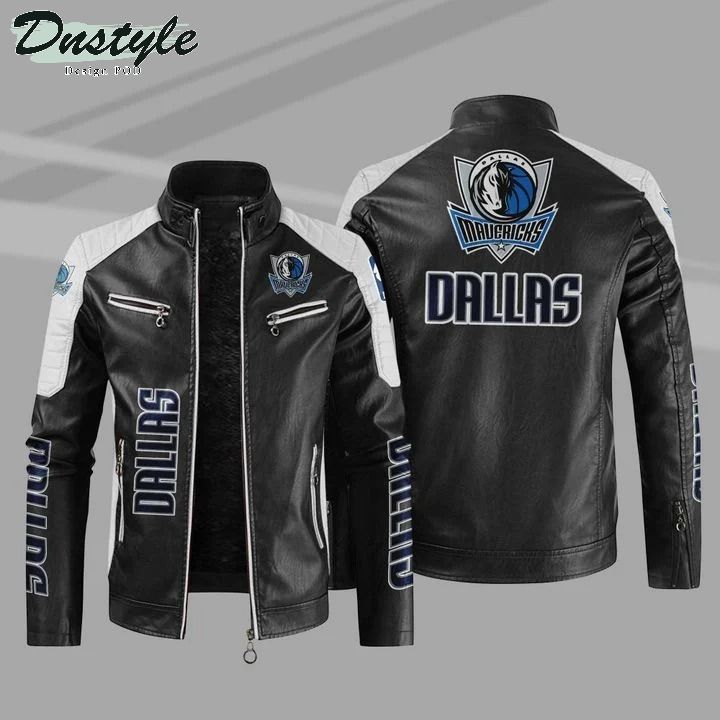 Dallas Mavericks NBA Sport Leather Jacket