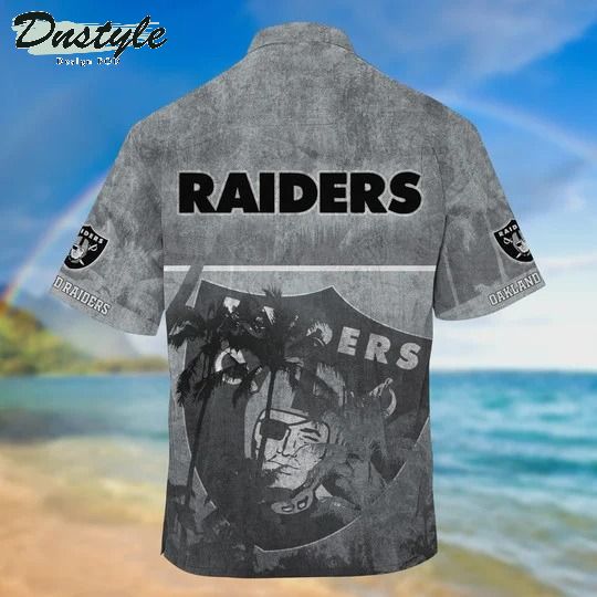 Oakland Raiders NFL Summer Hawaii Shirt And Short