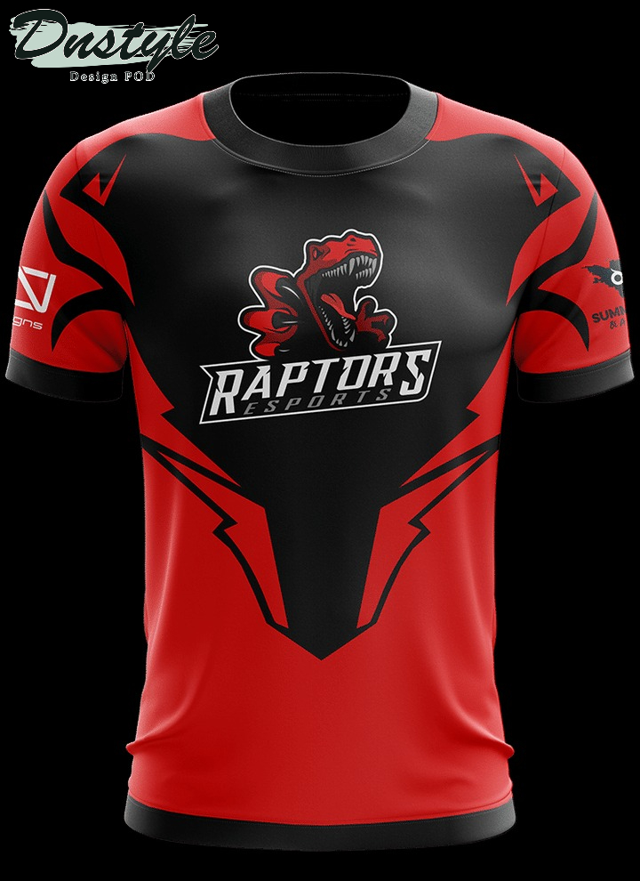 Raptors eSports Red Jersey 3d Tshirt