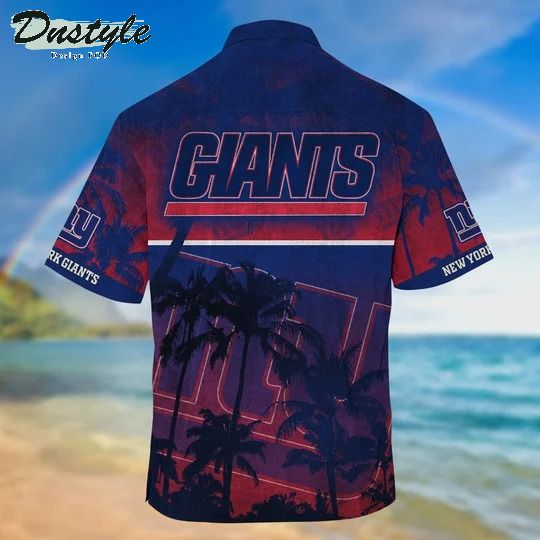 New York Giants NFL Summer Hawaii Shirt And Short