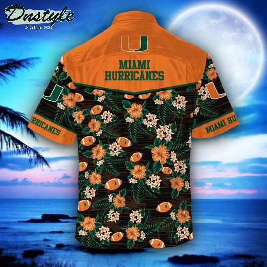 Miami Hurricanes football NCAA Summer Hawaii Shirt