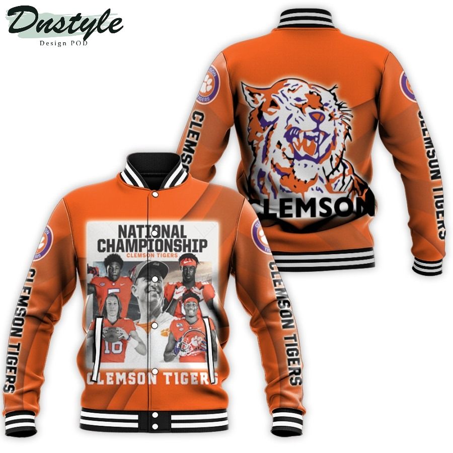 Clemson Tigers 2021 NCAA National Championship The Tiger NFL Baseball Jacket