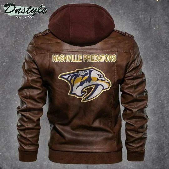 Nashville Predators NHL Hockey Leather Jacket