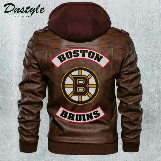 Boston Bruins Nhl Hockey Leather Jacket