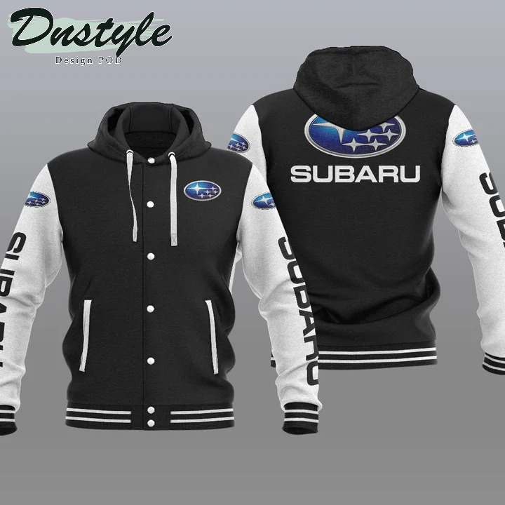 Subaru Hooded Varsity Jacket