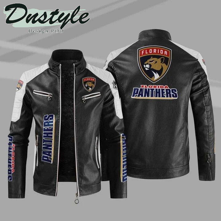 Florida Panthers NHL Sport Leather Jacket