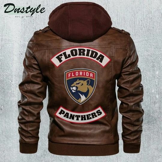 Florida Panthers NHL Hockey Leather Jacket