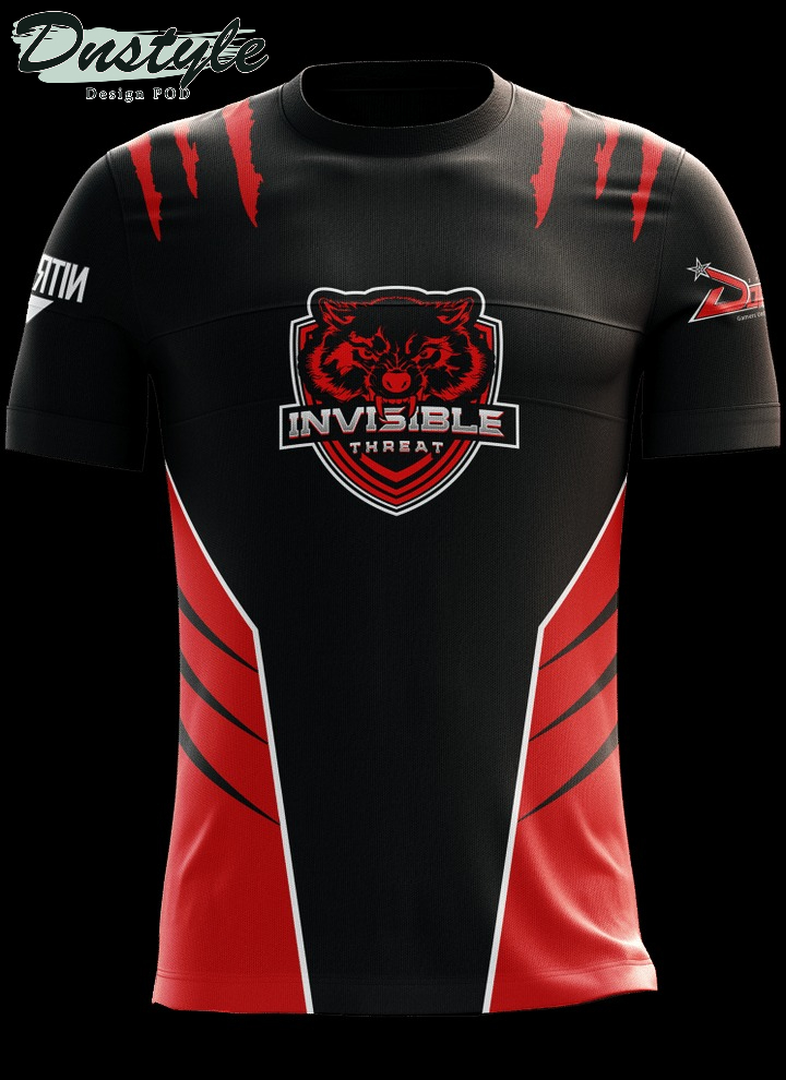 Invisible Threat esports Jersey 3d Tshirt