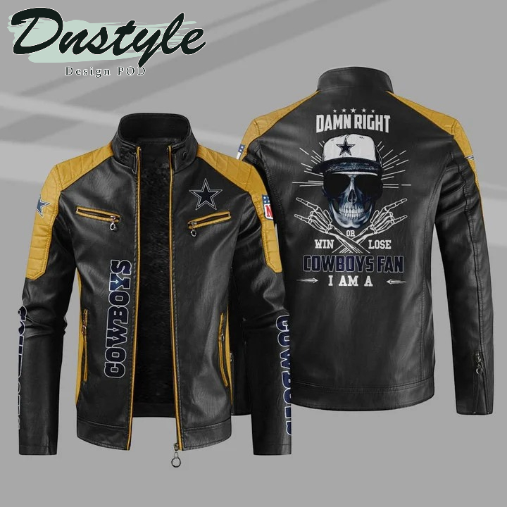 Dallas Cowboys NFL Sport Leather Jacket