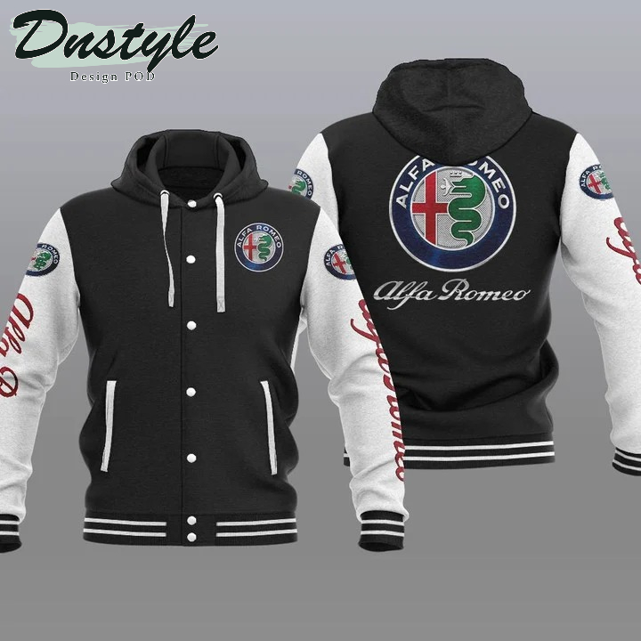 Alfa Romeo Hooded Varsity Jacket