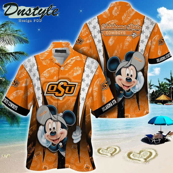 Oklahoma State Cowboys Mickey NCAA Summer Hawaii Shirt
