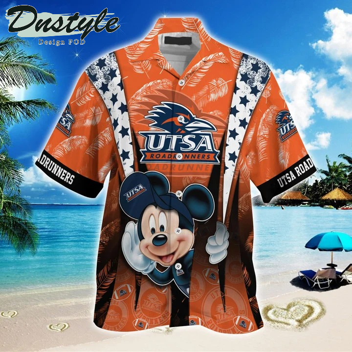 Utsa Roadrunners Mickey NCAA Summer Hawaii Shirt