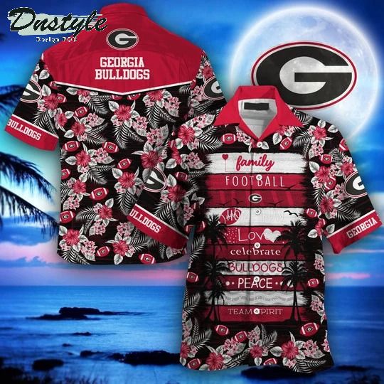 Georgia Bulldogs football Ncaa Summer Hawaii Shirt