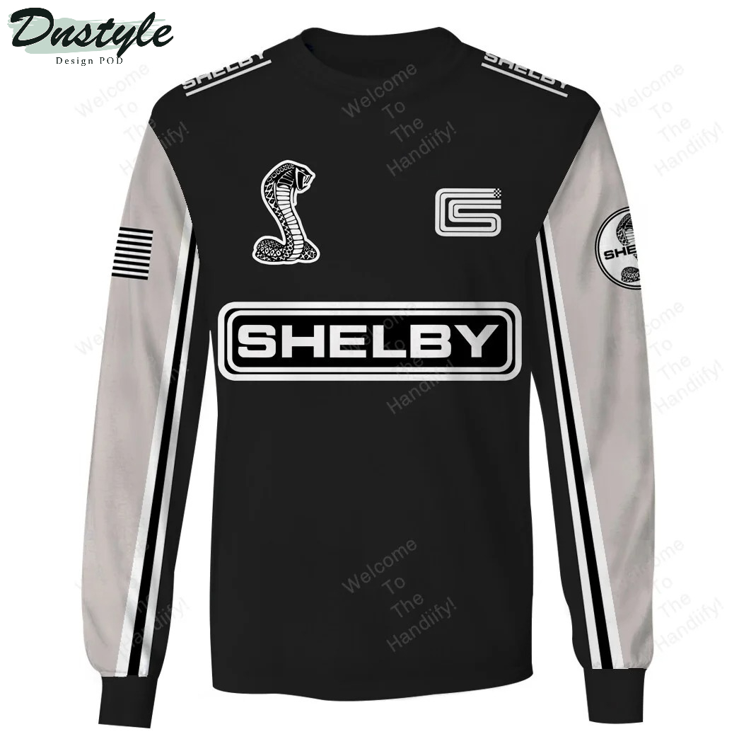 Shelby Cobra Racing Gray All Over Print 3D Hoodie