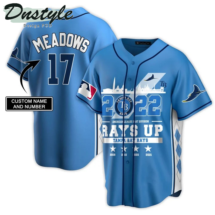 Personalized Tampa Bay Rays 2022 3D All Over Printed Baseball Jersey