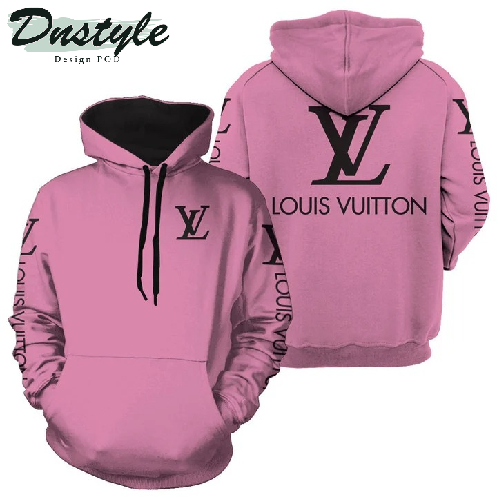 LV Pink All Over Print 3D Hoodie