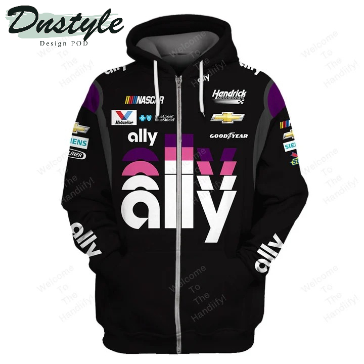 Ally Racing Chevrolet Nascar Goodyear All Over Print 3D Hoodie