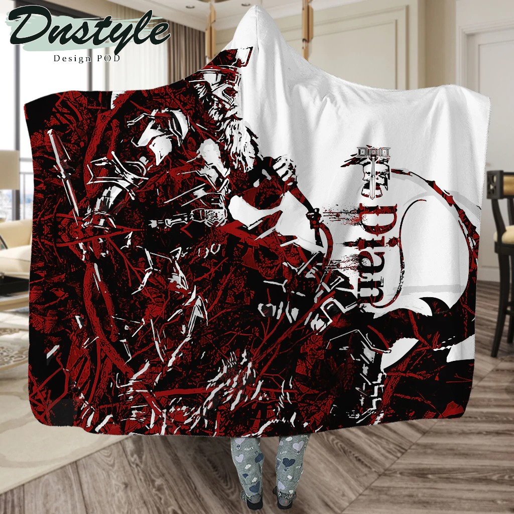 Viking Dain II Ironfoot Legend Red And White Style 01 Hoodie Blanket