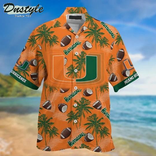 Miami Hurricanes NCAA Summer Hawaii Shirt