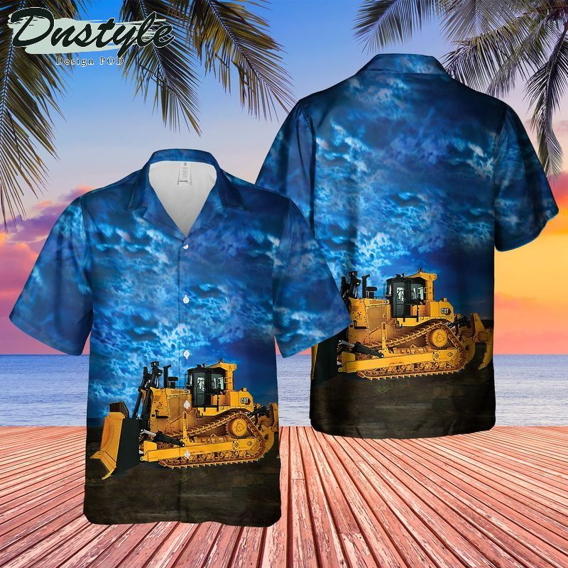 CAT D9 Dozer Hawaiian Shirt