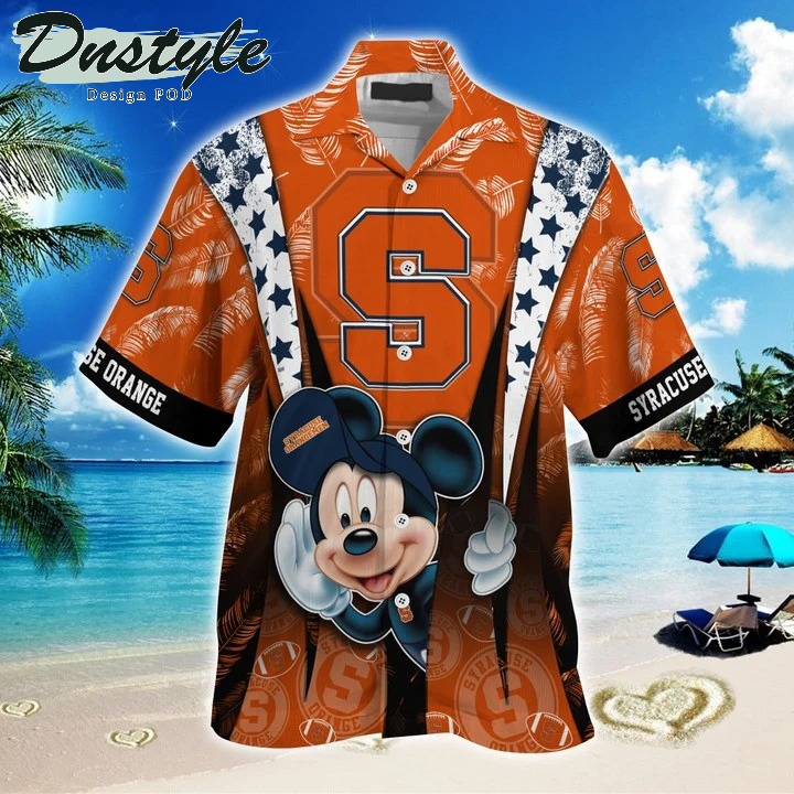 Syracuse Orange Mickey NCAA Summer Hawaii Shirt