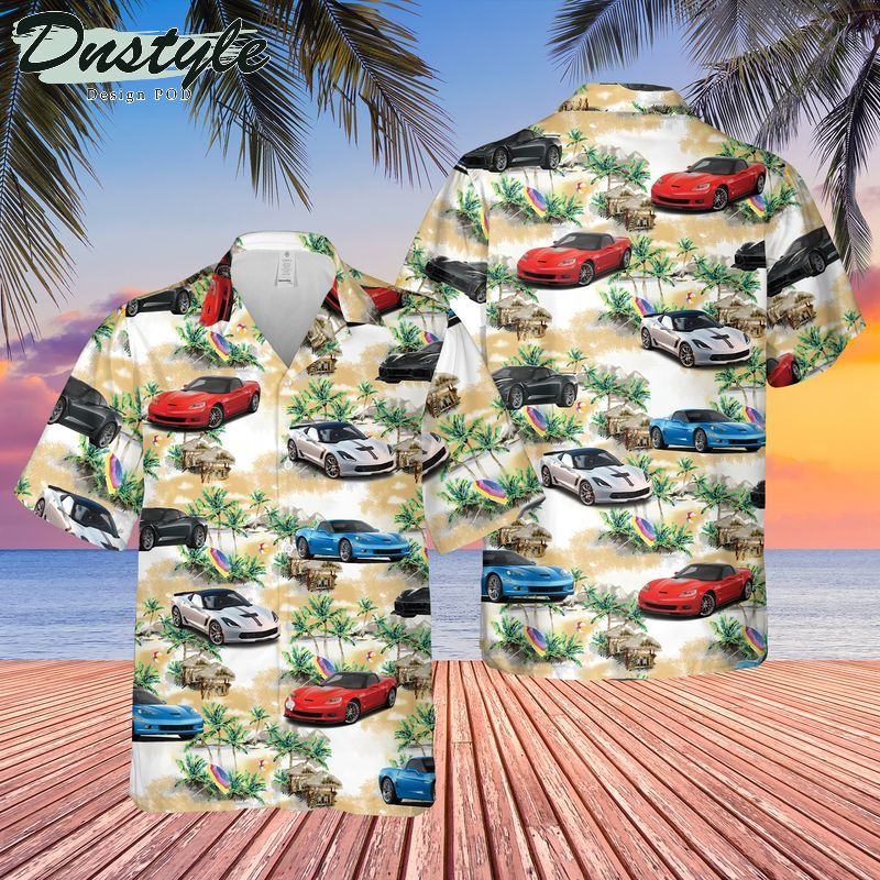Chevrolet Corvette (C6) Hawaiian Shirt