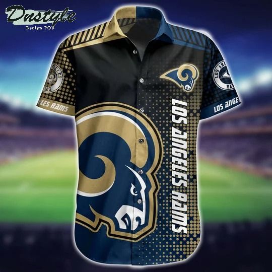 Personalized Los ngeles Rams NFL Hawaii Shirt
