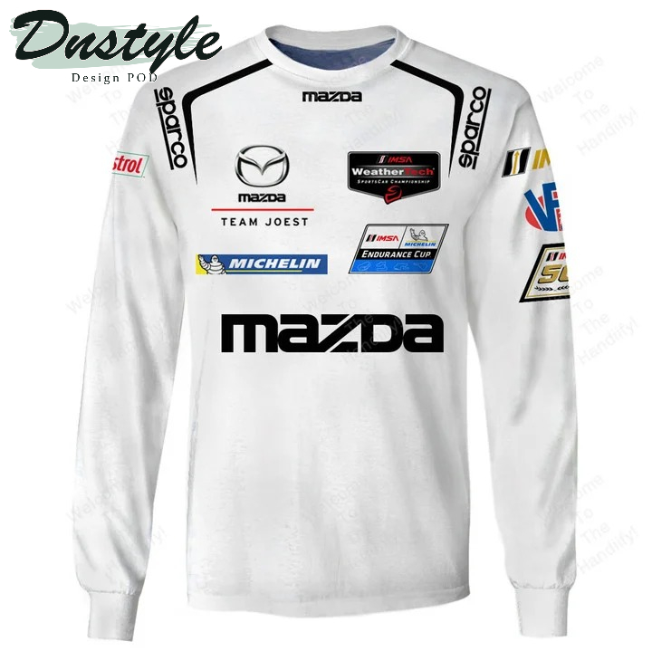 Mazda Team Joest Racing Sparco Michelin All Over Print 3D Hoodie