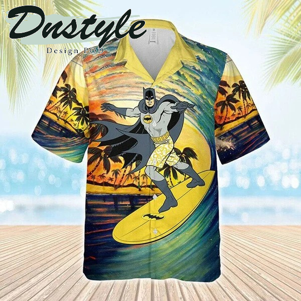 Batman Windsurfing Batman Summer Time Hawaiian Shirt