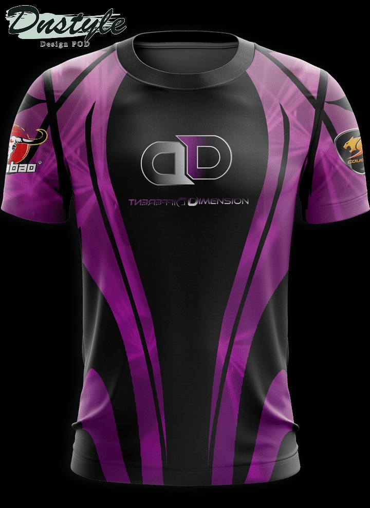 Different Dimension Esports Pink Jersey 3d Tshirt