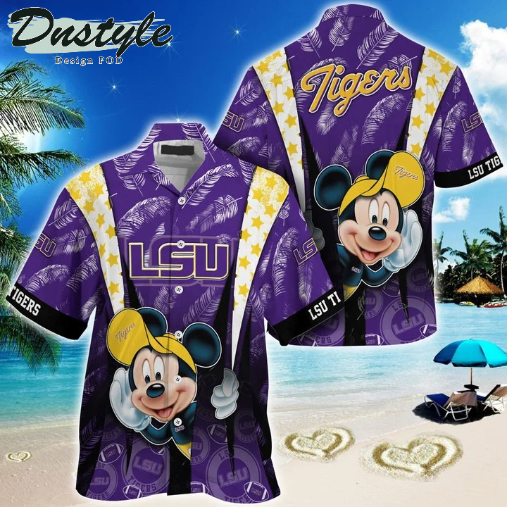 LSU Tigers Mickey NCAA Summer Hawaii Shirt