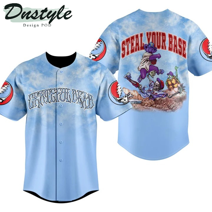 Grateful Dead 3D All Over Printed Baseball Jersey