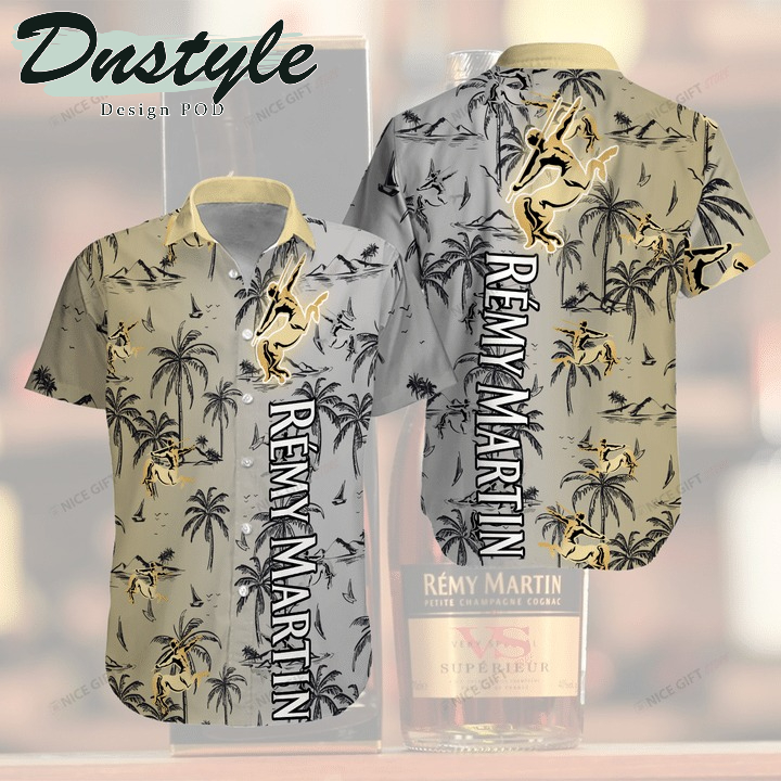 Remy Martin whisky hawaiian 3d shirt