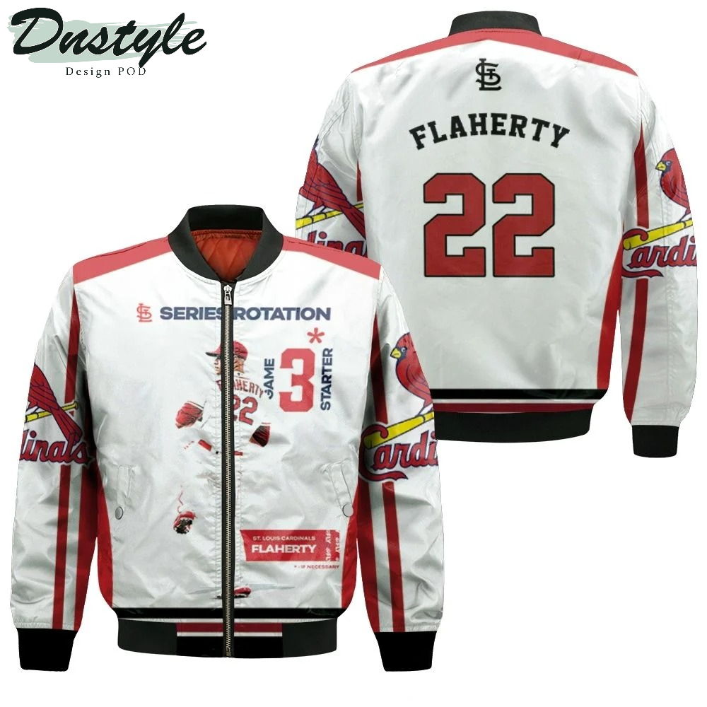 St Louis Cardinals Flaherty 22 Bomber Jacket