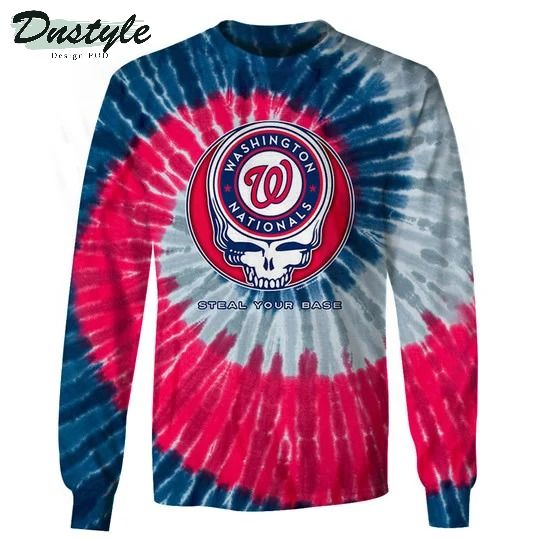 Washington Nationals Steal Your Base MLB 3D Full Printing Hoodie