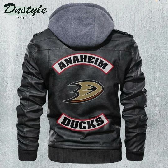 Anahem Ducks NHL Hockey Leather Jacket