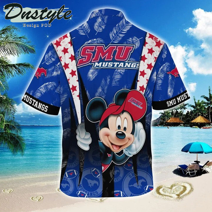SMU Mustangs Mickey NCAA Summer Hawaii Shirt