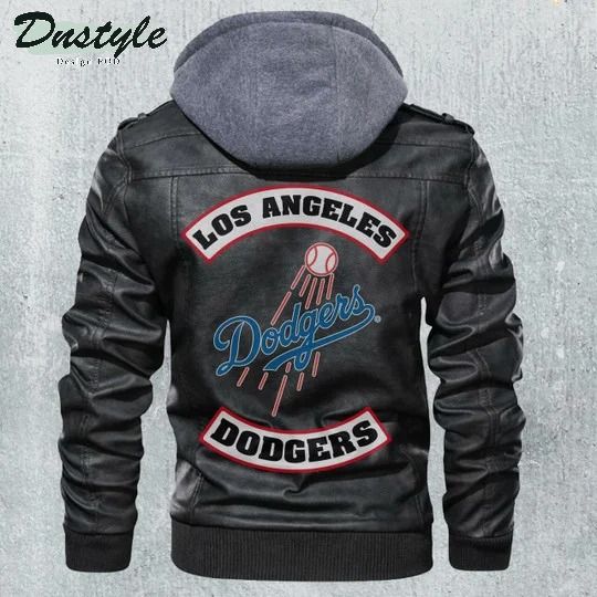 Los Angeles Dodgers Mlb Baseball Leather Jacket